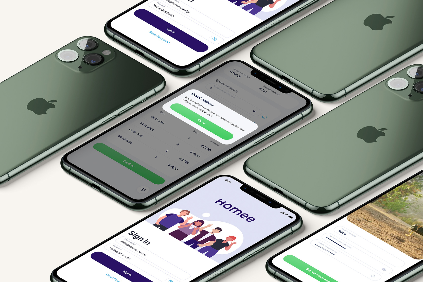 Onboarding Design Mockups